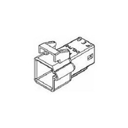 10 pcs : 12064763 - Automotive Connectors 6P M GRY CONN 150 SERIES 14 AMPS