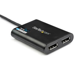 1 pcs - StarTech.com USB A to DisplayPort Adapter, USB 3.0, 2 Supported Display(s) - 4K @ 60Hz