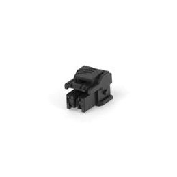 10 pcs : 7-1971773-2 - Headers & Wire Housings 1x2 plug housing Key C lgr