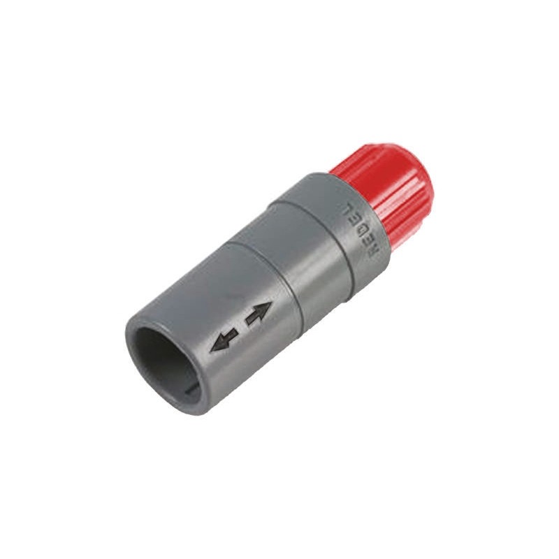 1 pcs - Lemo Circular Connector, 2 Contacts, Cable Mount, Socket, Female, IP50, Redel P Series