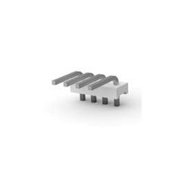 10 pcs : 640385-4 - Headers & Wire Housings FLAT HEADER R.A. 4P Square post tin