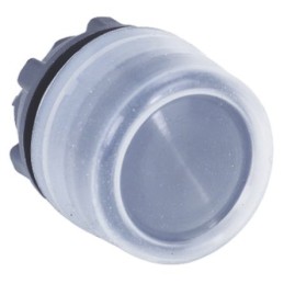 1 pcs - Schneider Electric Harmony XB5 Series Black Spring Return Push Button Head, 22mm Cutout, IP66, IP67