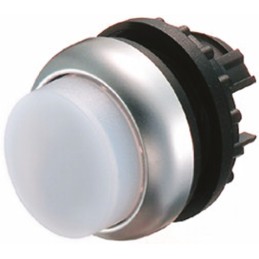 1 pcs - Eaton RMQ Titan M22 Series White Illuminated Momentary Push Button Head, 22mm Cutout, IP69K