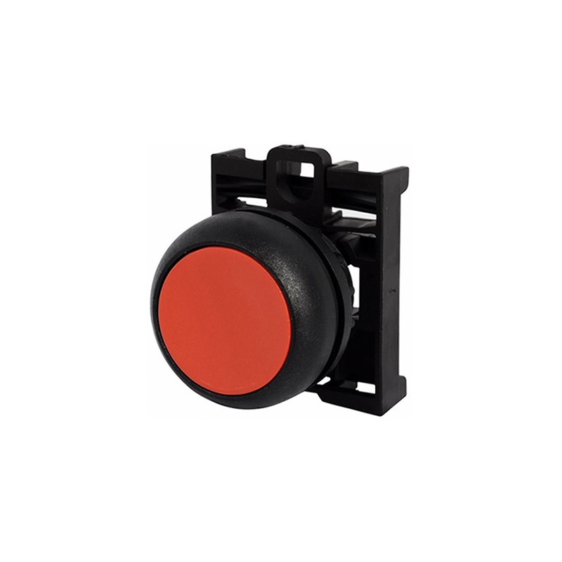 1 pcs - Eaton RMQ Titan M22 Series Push Button, Panel Mount, 22mm Cutout, IP67, IP69K