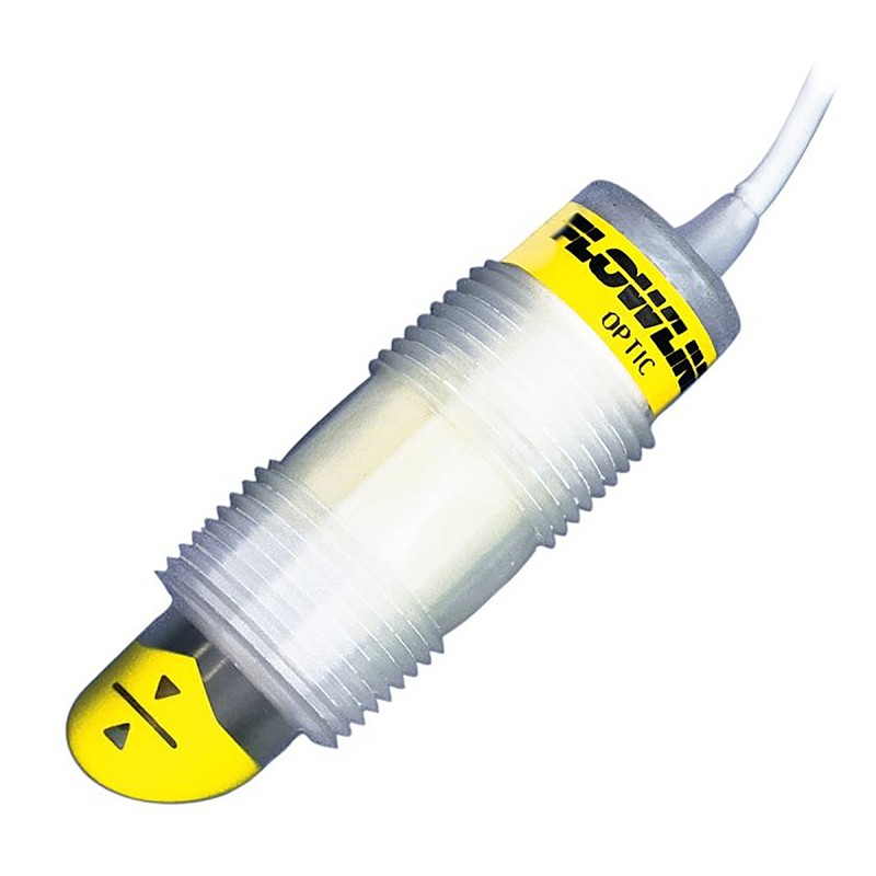 1 pcs - Flowline Switch-Tek Series Flowline Detection Switch Leak Detection Sensor, NO/NC Output, Vertical, PP Body