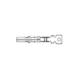 10 pcs : 641300-1 - Headers & Wire Housings SOCKET 26-18 AWG pre-tin