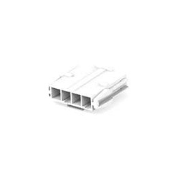 10 pcs : 3-2408818-4 - Headers & Wire Housings Rec HSG 4P WHT HCI 6.2 Pitch With Wings