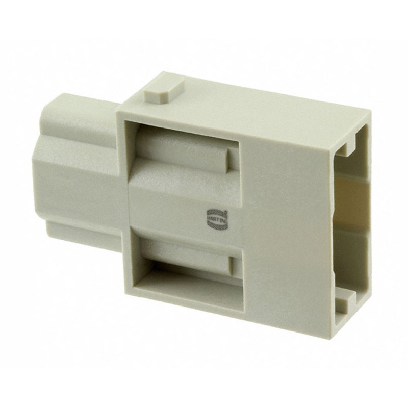 1 pcs - HARTING Heavy Duty Power Connector Module, 100A, Male, Han-Modular Series, 1 Contacts