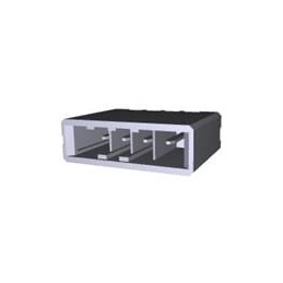 10 pcs : 1-917338-2 - Headers & Wire Housings 4 POS HDR VERT 15 AU KEY X