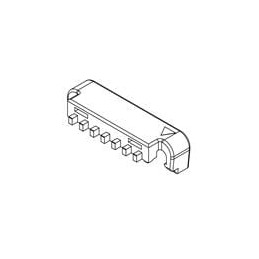 10 pcs : 119986-E - Headers & Wire Housings Retainer iBridge female ultra 8P Nature