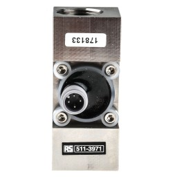 1 pcs - RS PRO Turbine Flow Meter for Liquid, 0.5 L/min Min, 15 L/min Max