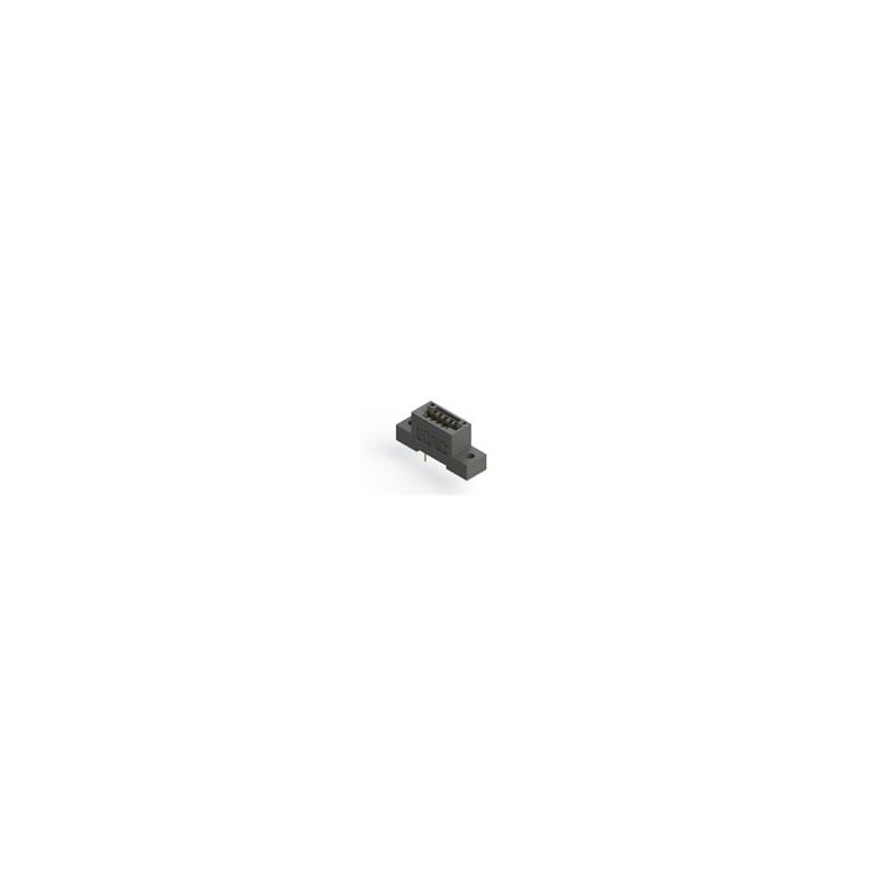 10 pcs : 395-010-524-202 - Standard Card Edge Connectors 10P .100' x .200' BLACK