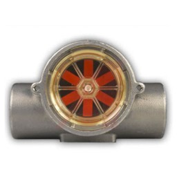 1 pcs - Gems Sensors RFI Series RotorFlow Flow Indicator for Fluid, Liquid, 1.5 gal/min Min, 20 gal/min Max