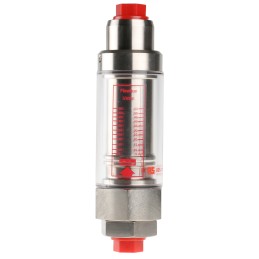 1 pcs - Parker Flow Meter, 5 L/min Min, 55 L/min Max