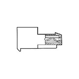 10 pcs : 3-641535-6 - Headers & Wire Housings 6 POS RECPT 24 AWG