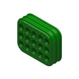 10 pcs : 12040879 - Automotive Connectors SEAL CBL 15W M/P GRN
