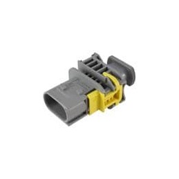 10 pcs : 2-1703839-1 - Automotive Connectors 2POS, TAB 2.8X0.8, TAB HSG, ASSY