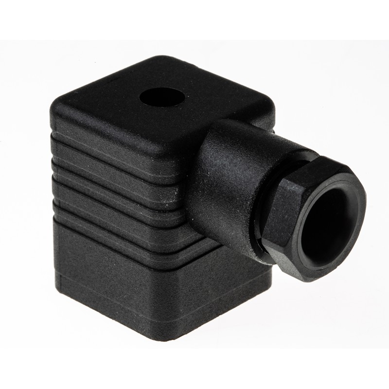 1 pcs - Hirschmann GDM 2P+E DIN 43650 A, Female Solenoid Valve Connector, 250 V ac/dc Voltage