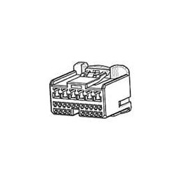 10 pcs : 1318757-1 - Automotive Connectors 025/090 ECU PLUG HSG ASY 26P
