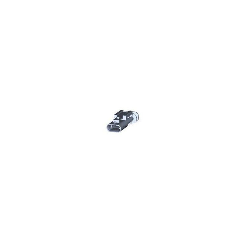 10 pcs : 1-1703494-4 - Automotive Connectors 3POS,TAB 1.2X0 .6,TAB HSG,ASSY