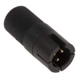 1 pcs - binder Circular Connector, 3 Contacts, Cable Mount, Subminiature Connector, Plug, Male, IP40, 719 Series