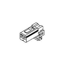 10 pcs : 776128-6 - Automotive Connectors HSG PLG 1X02P F/H