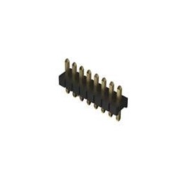 10 pcs : BD020-07-A-J-0350-0300-L-G - Board to Board & Mezzanine Connectors 07w, 1.27mm Pitch Pin Hdr, SIL, TH, Vert , GF, Box