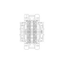 10 pcs : 2301724-6 - Automotive Connectors 16POS,060 SERIES REC HSG,UNSLD