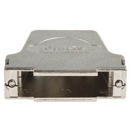 1 pcs - FCT from Molex FMK Series Die Cast Zinc Angled D Sub Backshell, 25 Way, Strain Relief