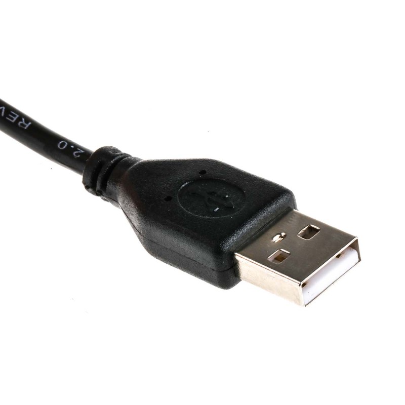 1 pcs - RS PRO USB 2.0 Cable, Male USB A to Male USB A Cable, 1.8m