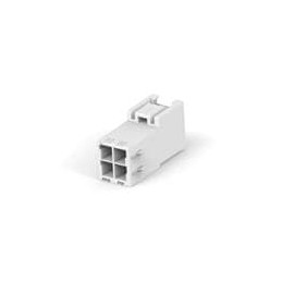 10 pcs : 1-368587-1 - Headers & Wire Housings PDL 4P CAP 3.96 D/R F/H(GWT) N