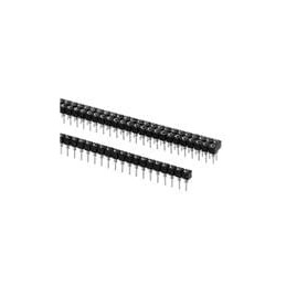 10 pcs : 03-0518-10 - IC & Component Sockets SINGLE ROW COLLET SOLDER TAIL 3 PINS