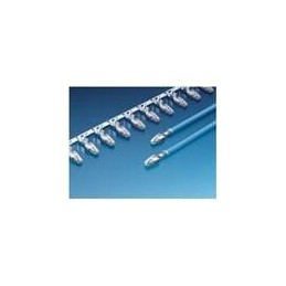 10 pcs : 60040051 - Automotive Connectors FEMALE 6.3MM TERM 3.7MM INSUL DIA TIN