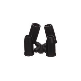 10 pcs : 162-000-925R000 - D-Sub Tools & Hardware .400 RUBBER GROMMET NON-CONDUCT VINYL