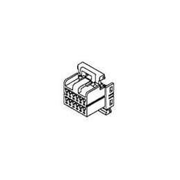 10 pcs : 174044-2 - Automotive Connectors 8P PLUG HOUSING