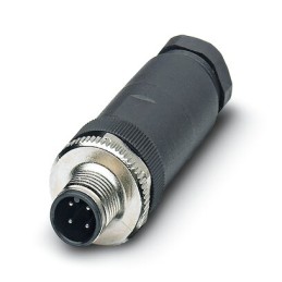 1 pcs - Phoenix Contact Circular Connector, 4 Contacts, Screw, M12 Connector, Plug