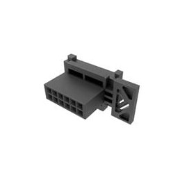 10 pcs : 10160855-12GLF - Headers & Wire Housings MinitekPwr 3.0DualRow Plug 12 POSBlack