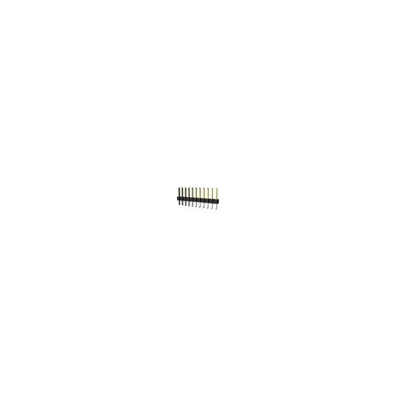 10 pcs : 68002-105HLF - Headers & Wire Housings 5P SR UNSHRD HRD .76 GOLD OVER NI