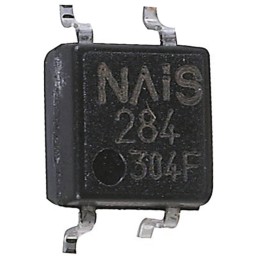 100 pcs - Panasonic Solid State Relay, 0.1 A Load, Surface Mount, 400 V Load, 5 V dc Control