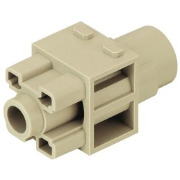 1 pcs - HARTING Heavy Duty Power Connector Module, 200A, Male, Han-Modular Series, 1 Contacts