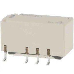 1000 pcs - Omron Surface Mount Signal Relay, 24V dc Coil, 2A Switching Current, DPDT