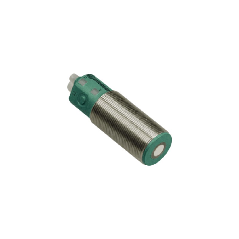 1 pcs - Pepperl + Fuchs Ultrasonic Barrel-Style Proximity Sensor, M30 x 1.5, 30 - 500 mm Detection, NPN Output, 10