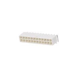 10 pcs : 2-1586863-4 - Headers & Wire Housings 20P R/A PIN HDR DUAL GLOW WIRE