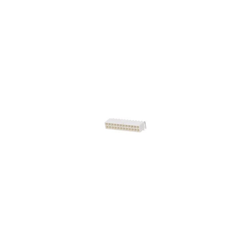 10 pcs : 2-1586863-4 - Headers & Wire Housings 20P R/A PIN HDR DUAL GLOW WIRE