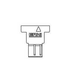 10 pcs : 524750 - Headers & Wire Housings Tin Female 2-Pos Cover Black