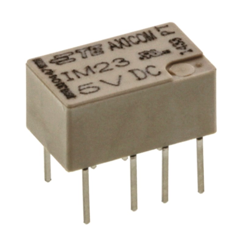 1000 pcs - TE Connectivity PCB Mount Signal Relay, 12V dc Coil, 2A Switching Current, DPDT