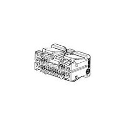 10 pcs : 1924126-1 - Automotive Connectors 21p Hybrid - 1pc Unsealed Plug, Key A