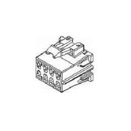 10 pcs : 12064998 - Automotive Connectors 8P FEMALE BLACK 280 SERIES 30 AMPS