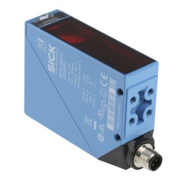 1 pcs - Sick Background Suppression Photoelectric Sensor, Block Sensor, 100 mm - 2.5 m Detection Range