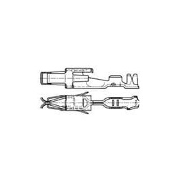 10 pcs : 927777-6 - Automotive Connectors JR. PWR TIMER CONTCT